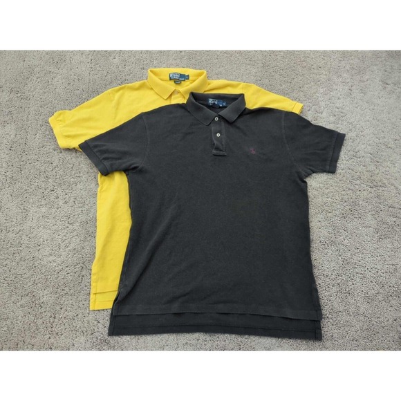 Polo Ralph Lauren Other - Lot of 2 Polo by‎ Ralph Lauren Polo Shirt Mens Large Cotton Classic Fit Casual